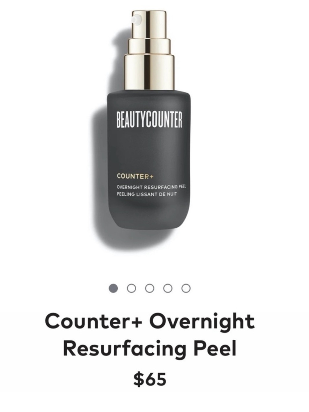 Beauty counter Overnight resurfacing peel. Never used